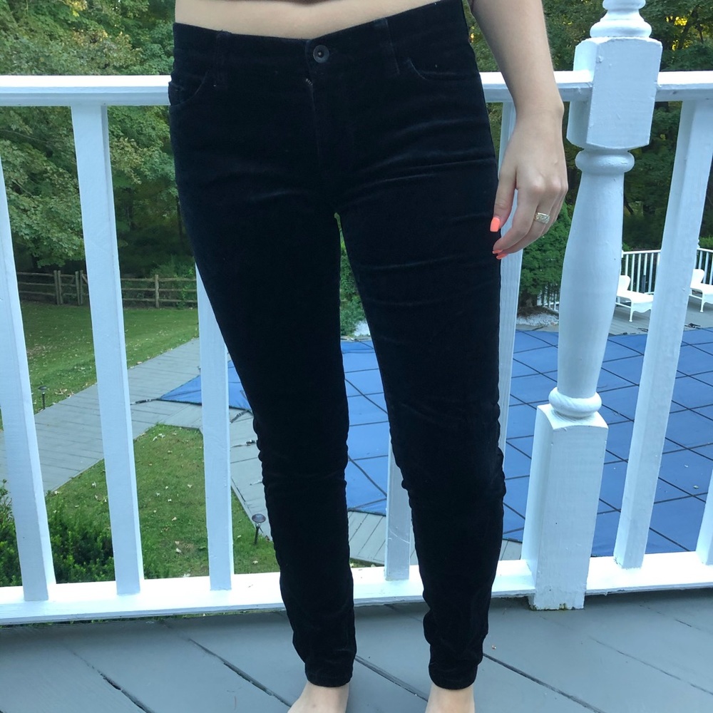 Velvet pants